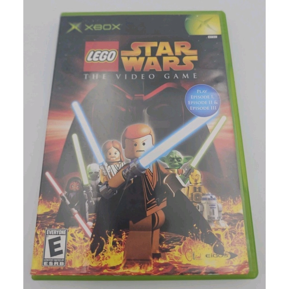 LEGO Star Wars The Video Game Microsoft Xbox 2005 CIB Tested SLEGOBUS00